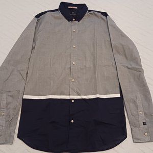 Scotch & Soda color block shirt size m